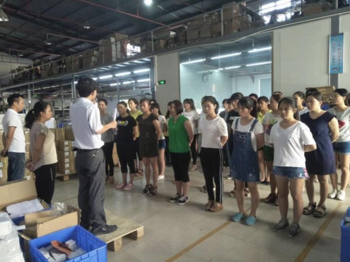 Weekly quality meetings for production